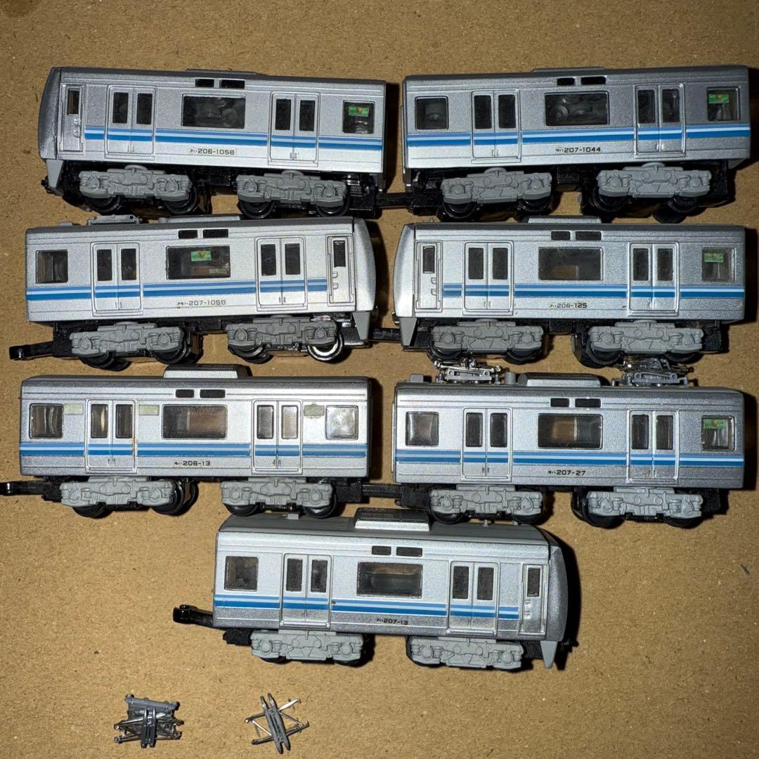 Bトレインショーティー 207系旧塗装　7両編成