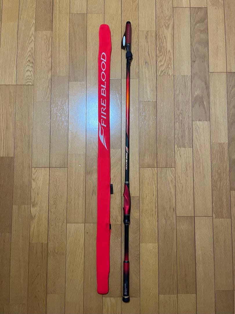 未使用品に近い極美品！シマノ19ファイアブラッドクォーターマスター1.2-510