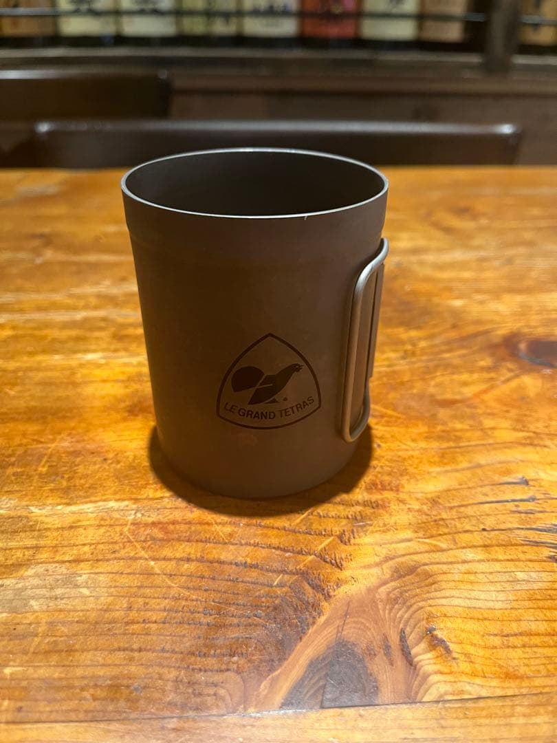 グランテトラ　90年代　０.２５Ｌ　水筒　チタンマグカップ　2点セット