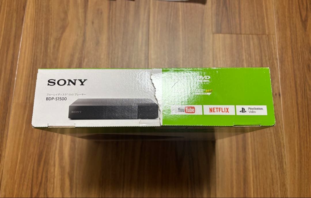 動作確認済　2023年生 SONY BDP-S1500 ブルーレイプレイヤー