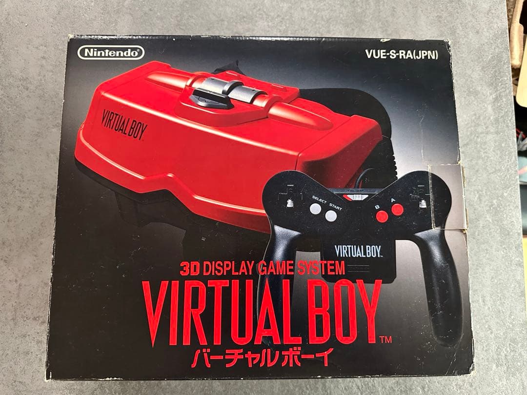 Nintendo バーチャルボーイ中古品箱付き任天堂