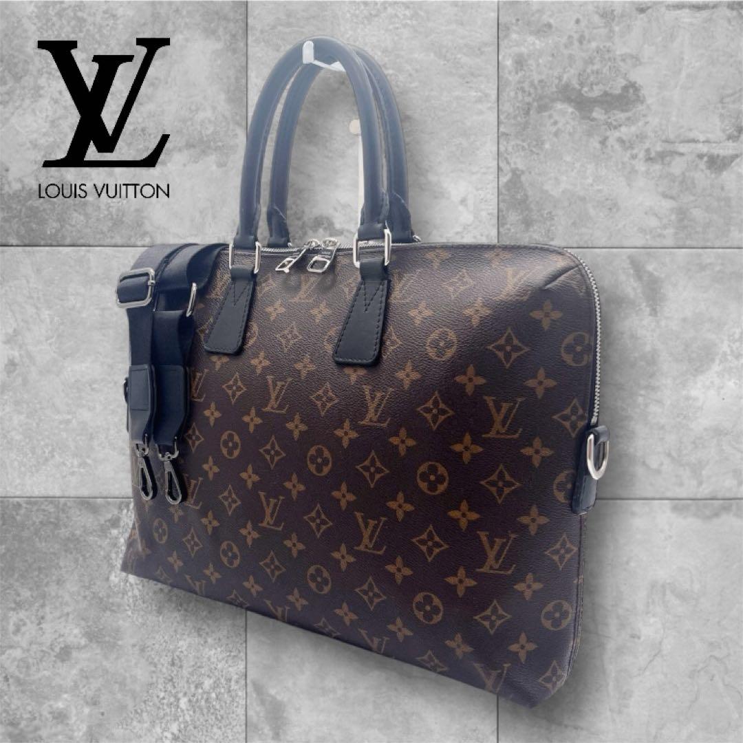 美品✨ルイヴィトン モノグラム マカサー PDJ ビジネスバッグ 2way