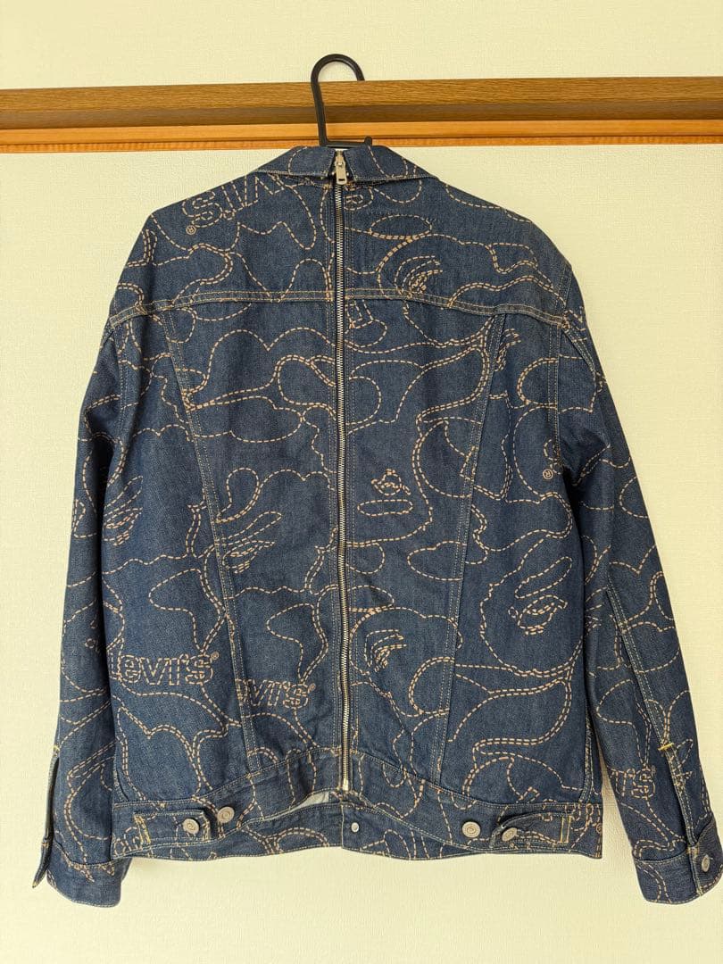 【極美品】Levi's × BAPE コラボ トラッカージャケット L