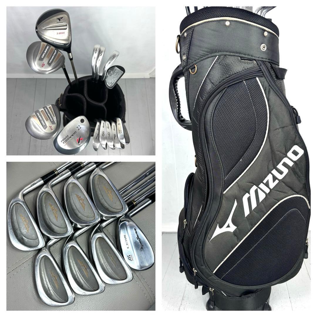 本格派 メンズゴルフクラブ 13本 フルセット ゴルフセット 豪華 お試しセット