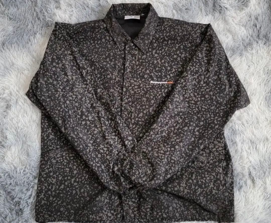 m*0様 BLACKEYEPATCH ナイロン コーチジャケット　Ｌ