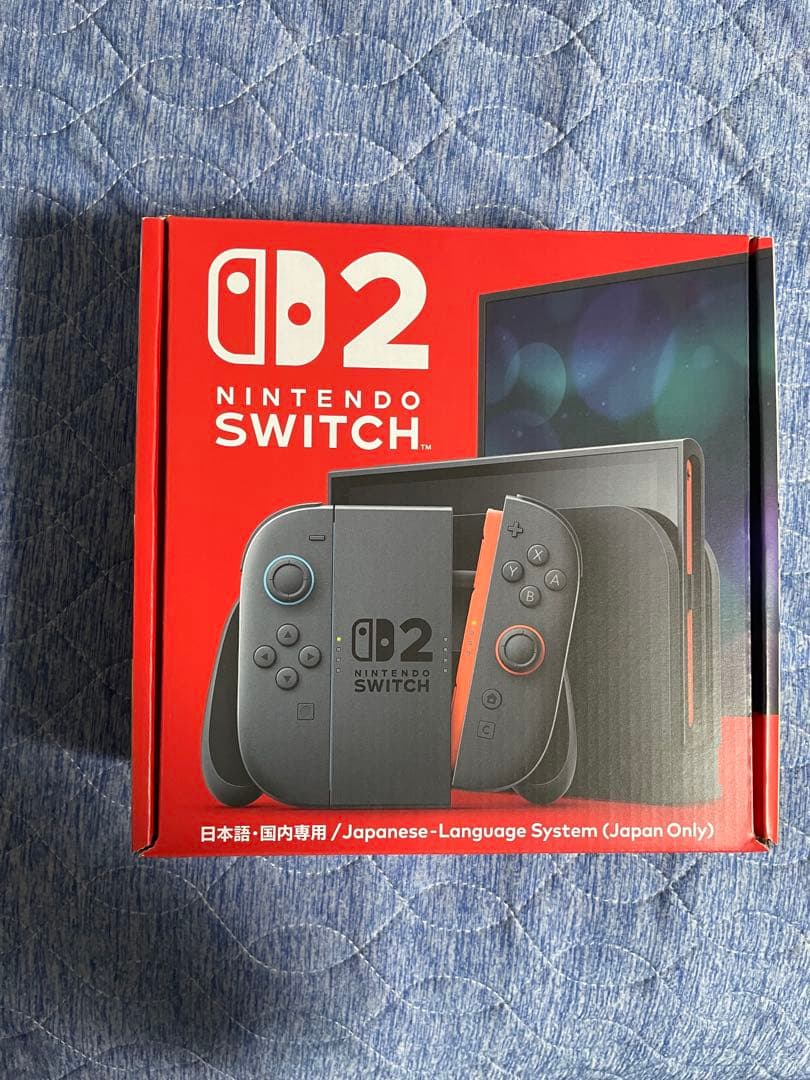 Nintendo Switch2 日本国内専用 本体　保証レシート付き　新品未開