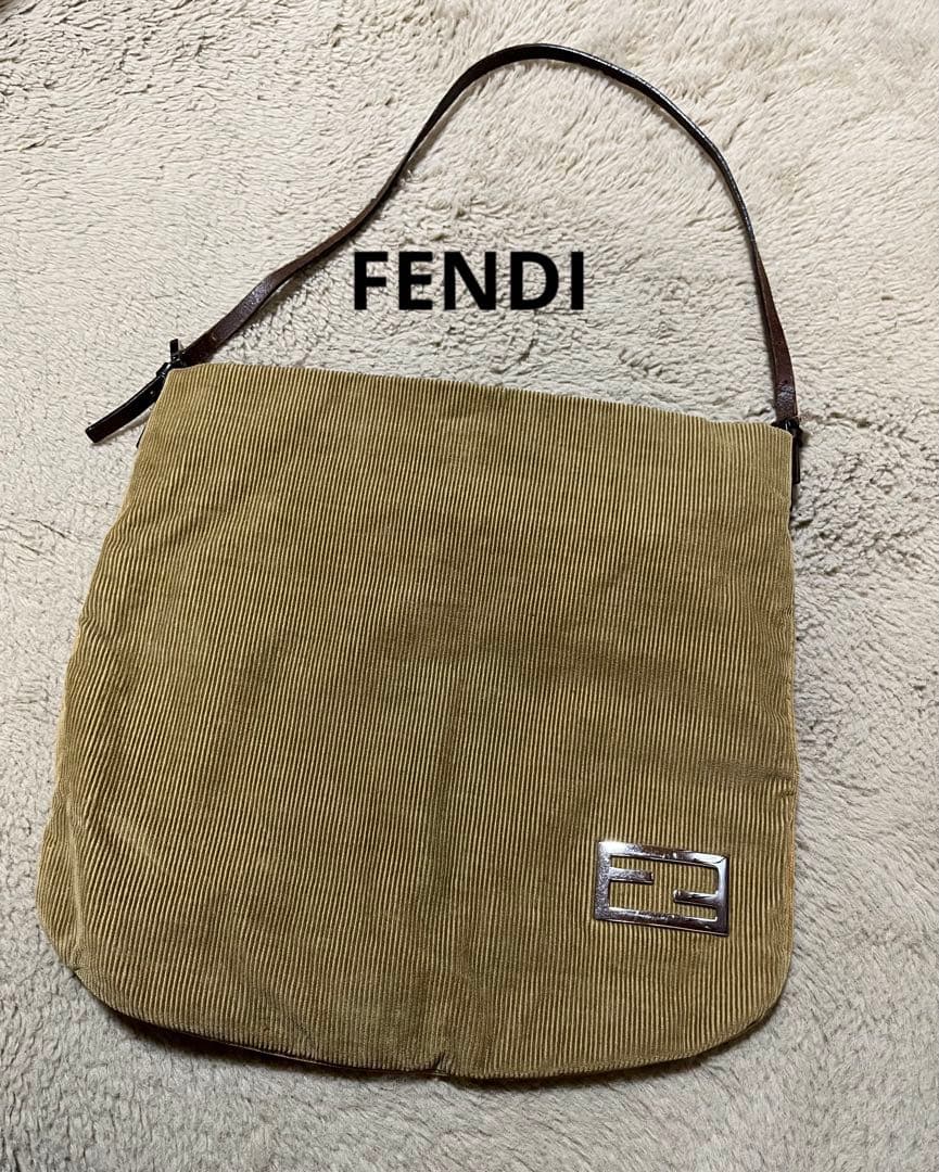 FENDI ☆コーデュロイ　ワンショルダーバッグ