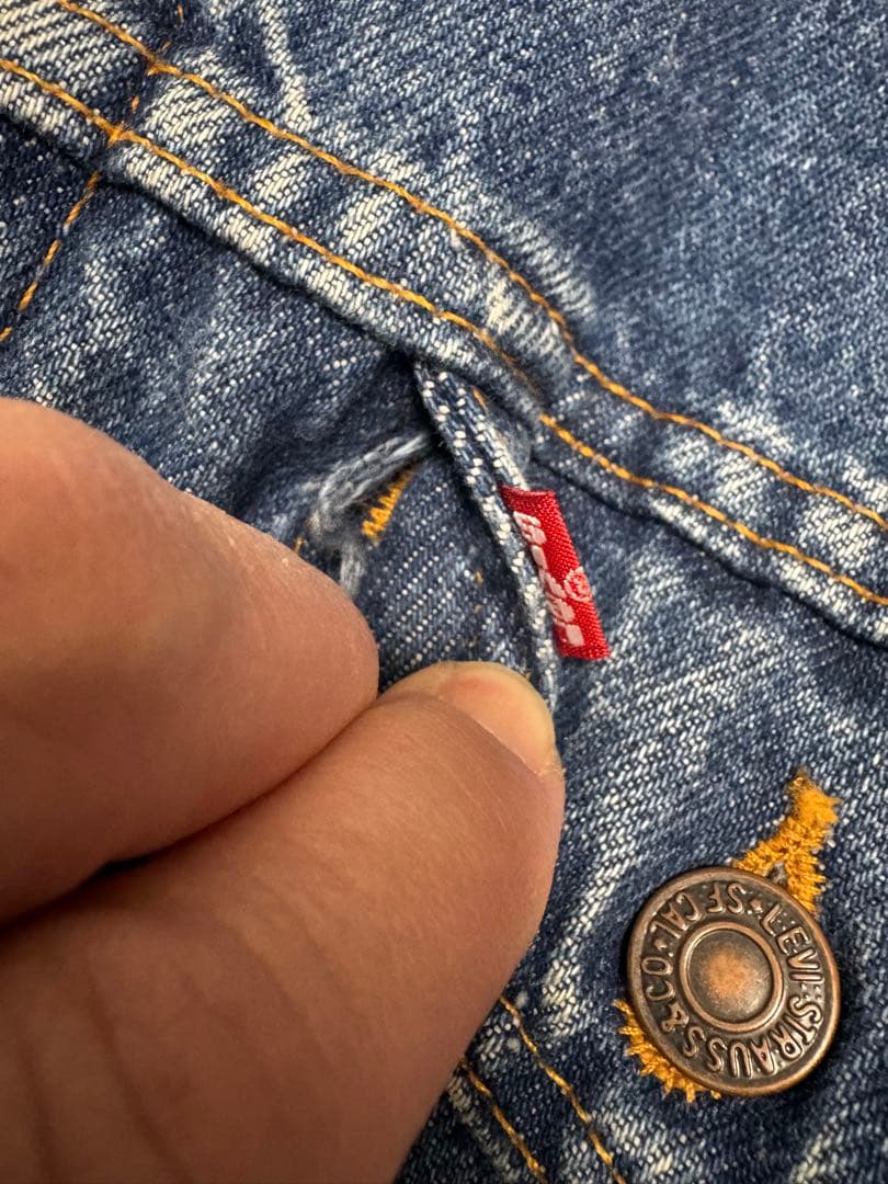 Levi's デニムジャケット L usa製 80s 70417 ネルライナー