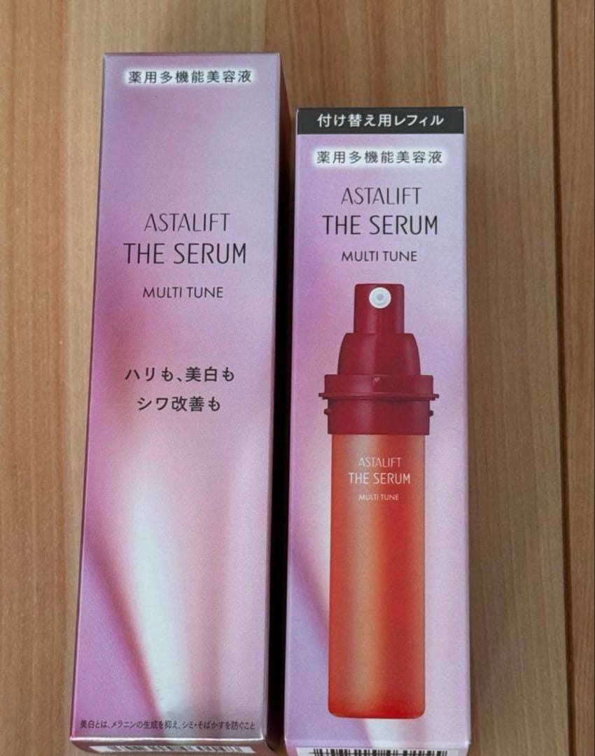 新品！アスタリフト薬用多機能美容液ザ　セラム　マルチチューン本体＋レフィル
