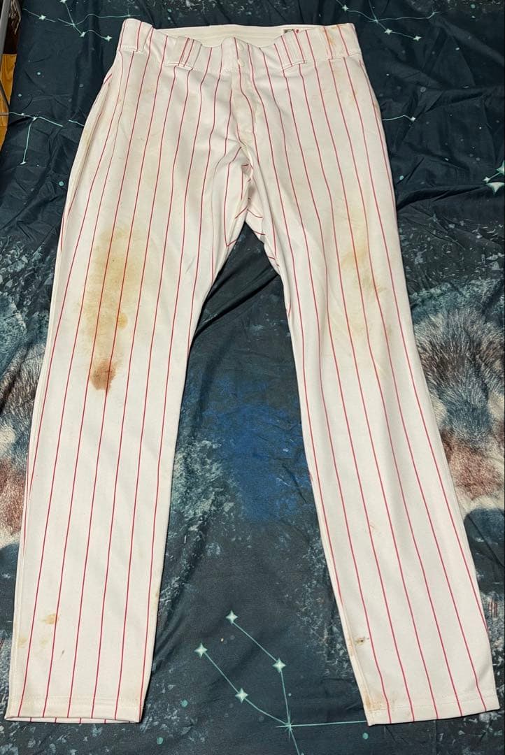 Joey Votto 2016年ゲーム実使用ホームパンツ　7回裏にホームラン