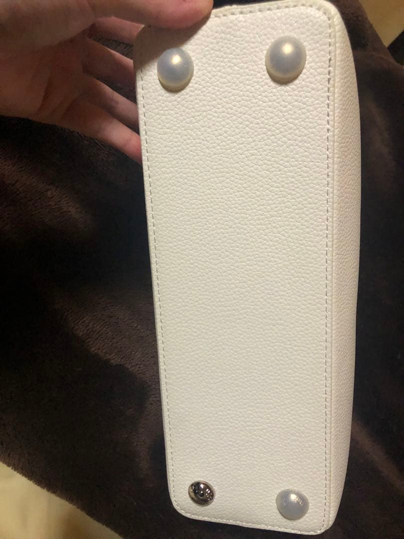 Louis Vuitton ルイヴィトン ホワイト ハンドバッグ ノベルティ