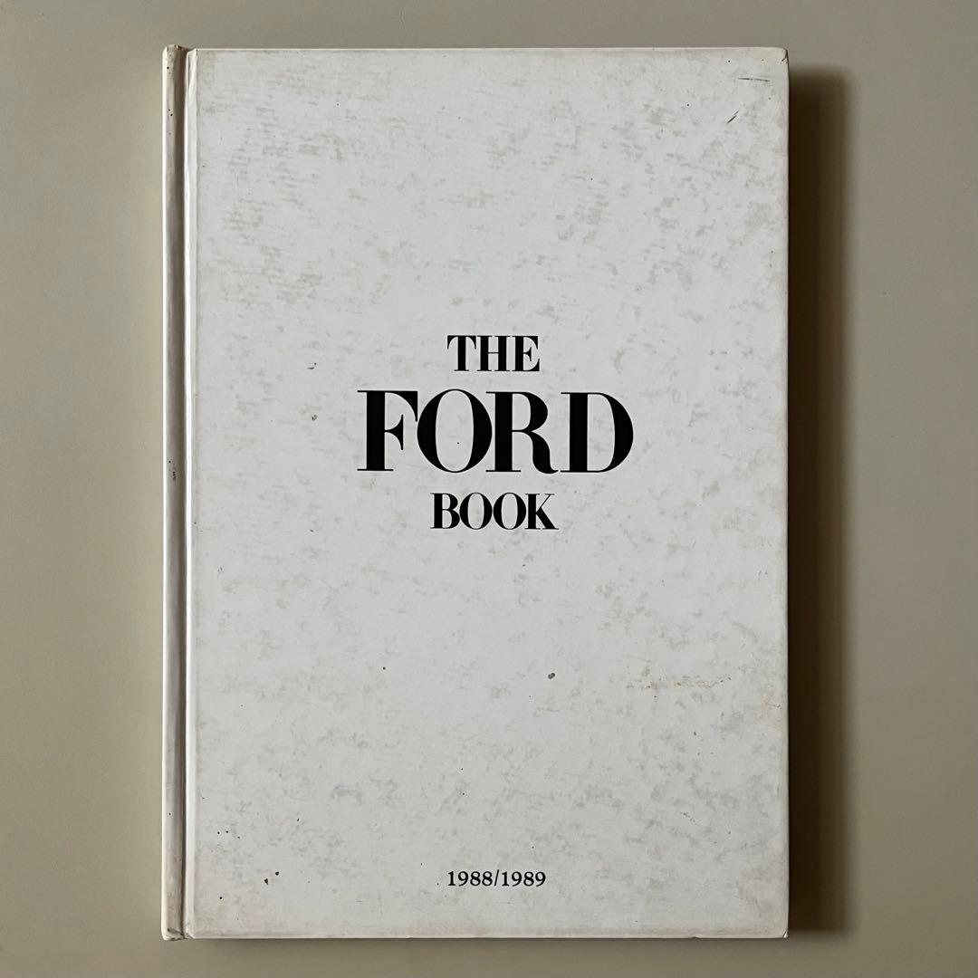 レア　フォード モデルエージェンシー ブック 40th Ann '87-88