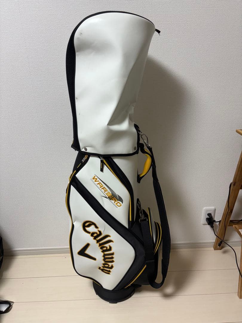 Callaway VFT キャディバッグ ホワイト/イエロー