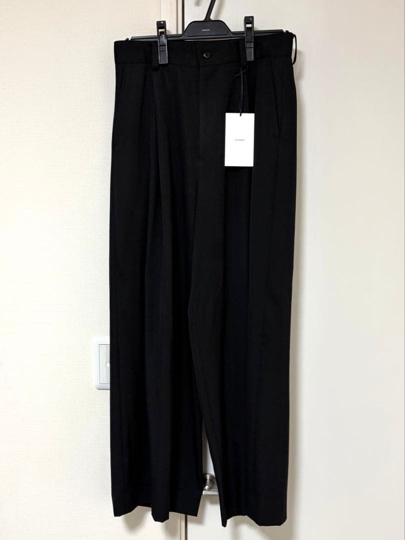 【完売品】ssstein 25SS EXTRA WIDE TROUSERS S