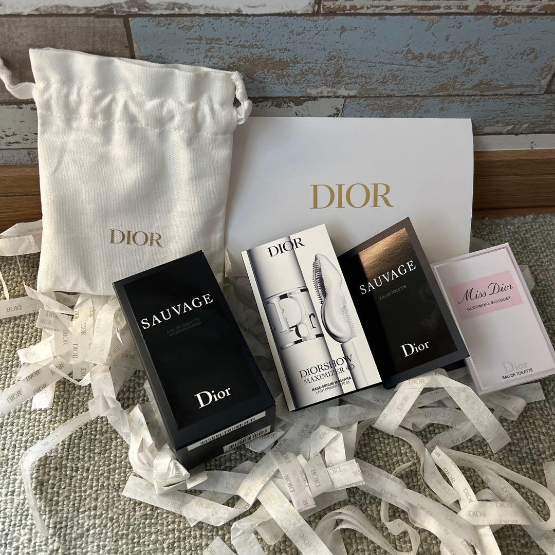 ディオール ソヴァージュ 60ml 巾着袋 サンプル3点セット