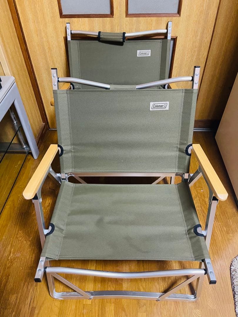 コールマン折りたたみチェア 2脚セット