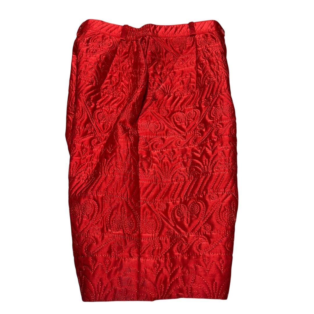 美品‼︎◆Christian Dior◆ショーツ/赤/ハート/ペイズリー/ゴルフ