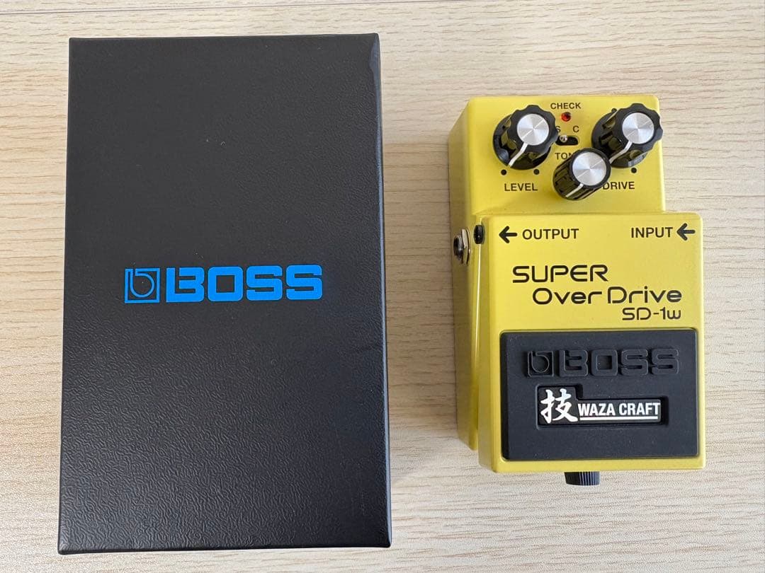 ギター BOSS SUPER Over Drive SD-1W WAZA CRAFT