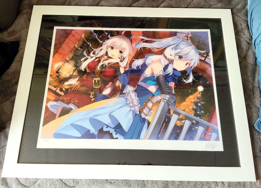 g*o様 三嶋くろね先生　版画「Sacred Night」