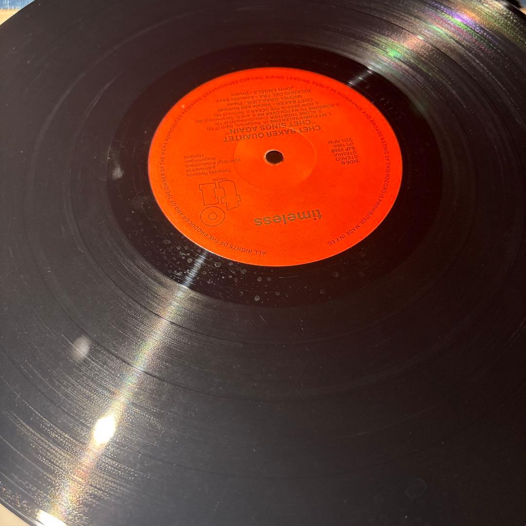 [レコード] Chet Baker Sings Again LP