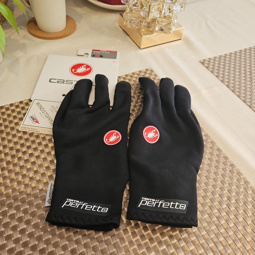 Castelli Perfetto Ros グローブ S ウィンドストッパー