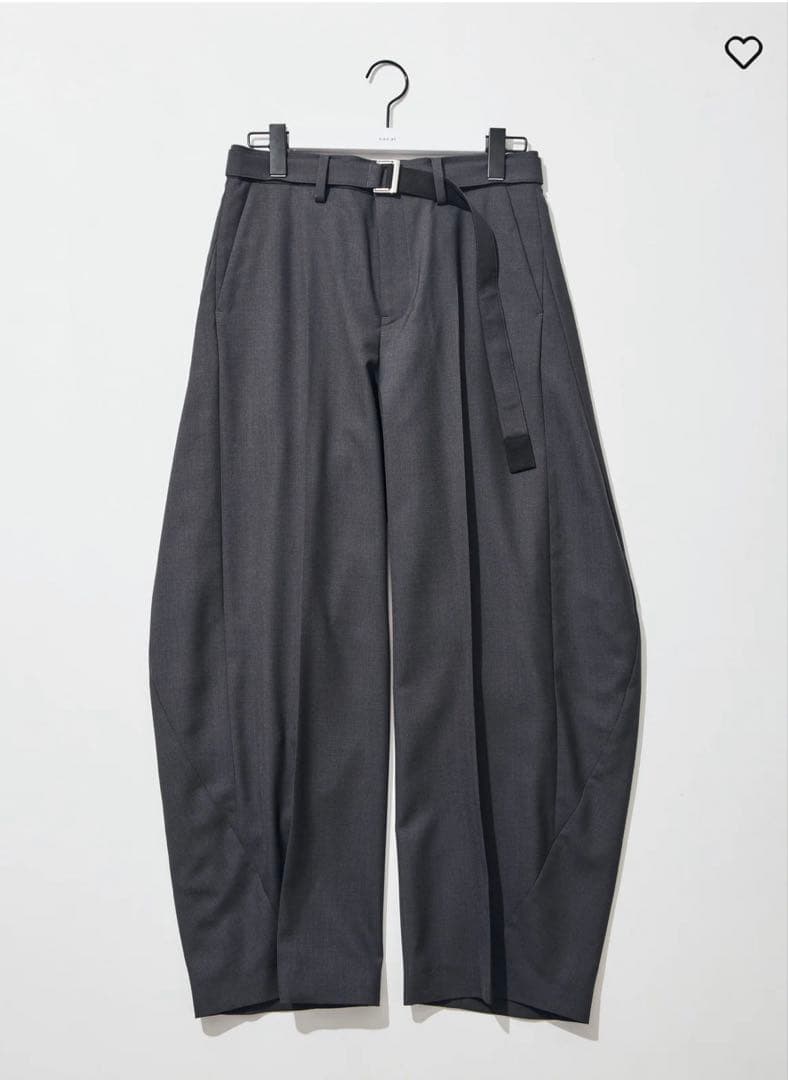 パンツ 26ss sacai suiting pants size1