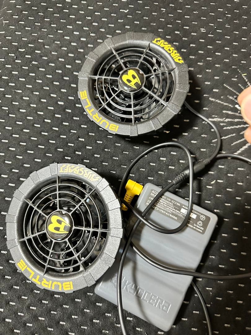 空調服バートルバッテリーファンセット12ボルト