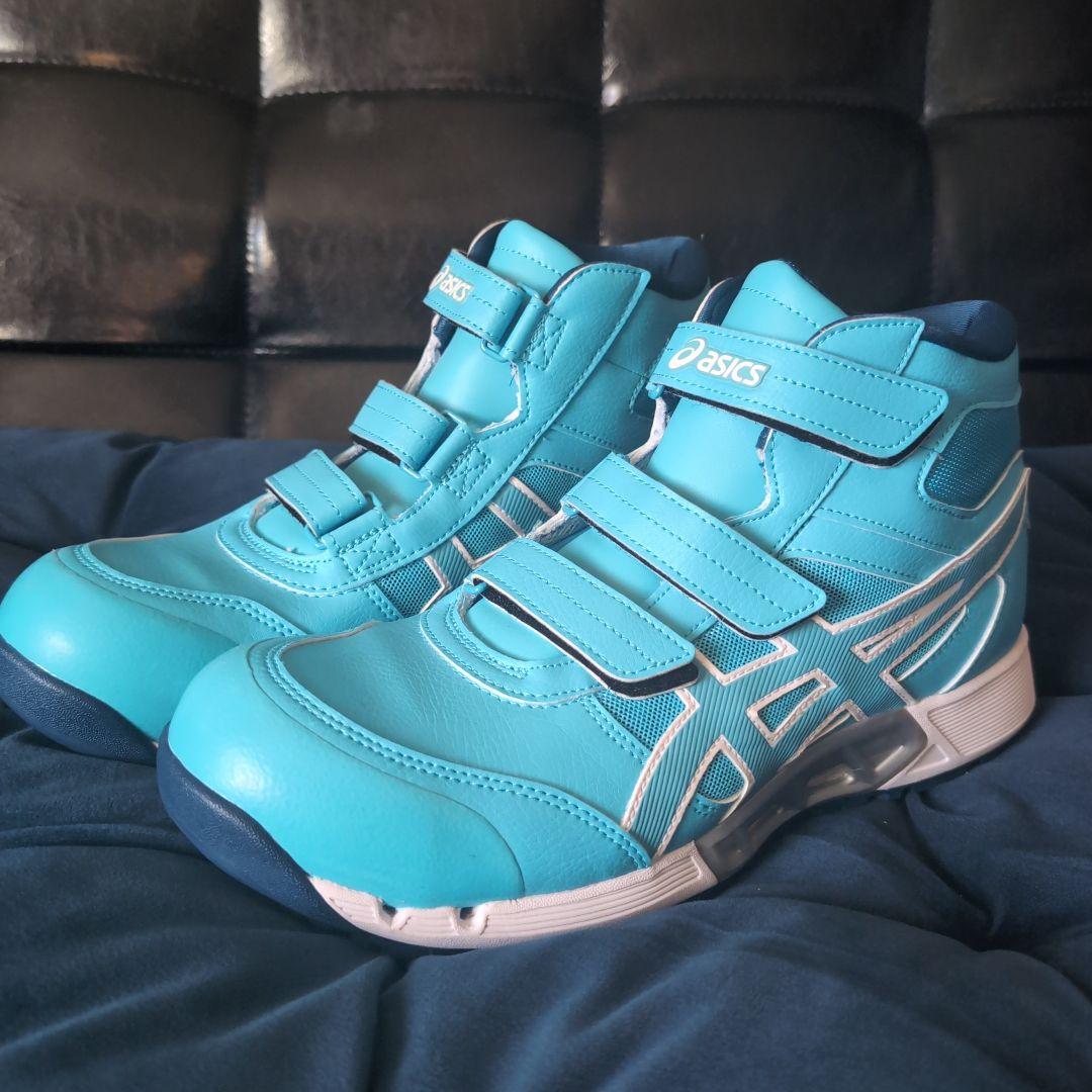 ASICS アシックス 安全靴 ウィンジョブ CP209 BOA アクアブルー