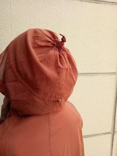 2024ババグーリトラベル ミルコットン薄手のパーカー　ヨーガンレール