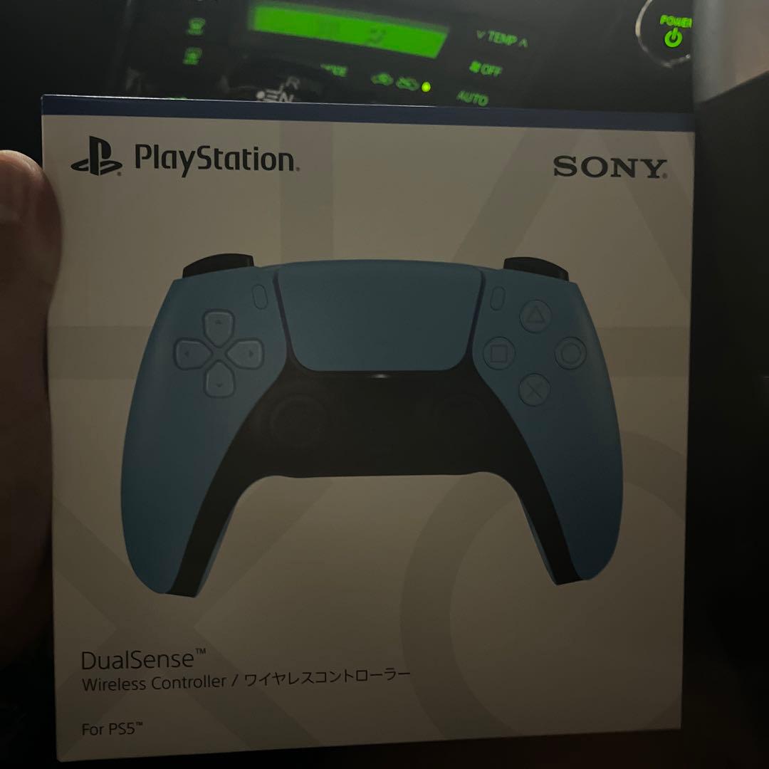 Dual Sense ワイヤレスコントローラー スターライト ブルー