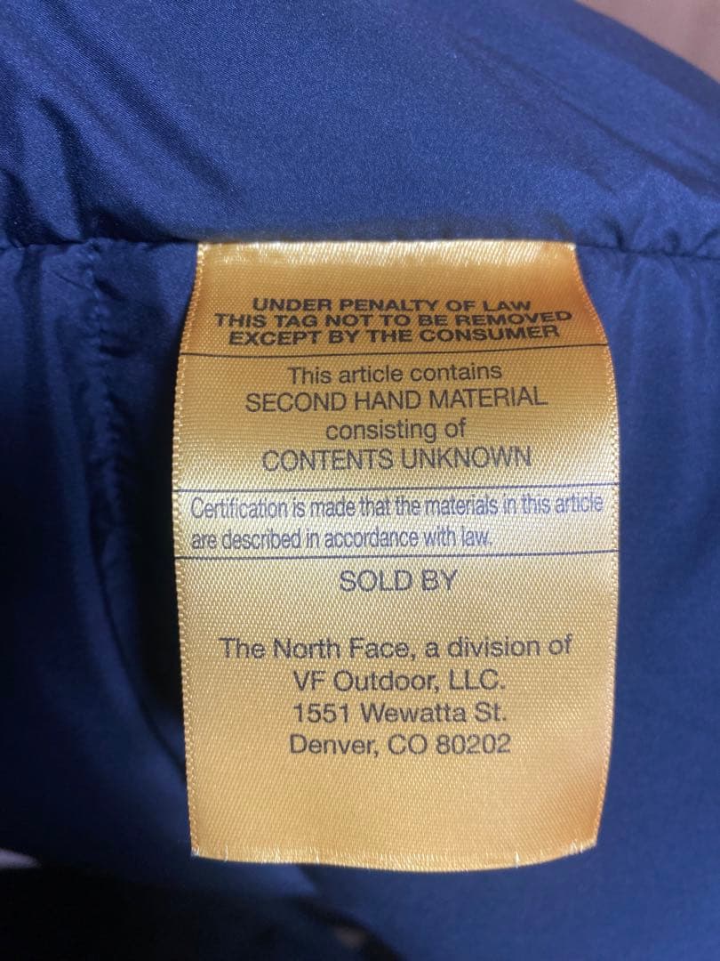 【THE NORTH FACE】ヌプシ ベロアダウンジャケット【Lサイズ相当】