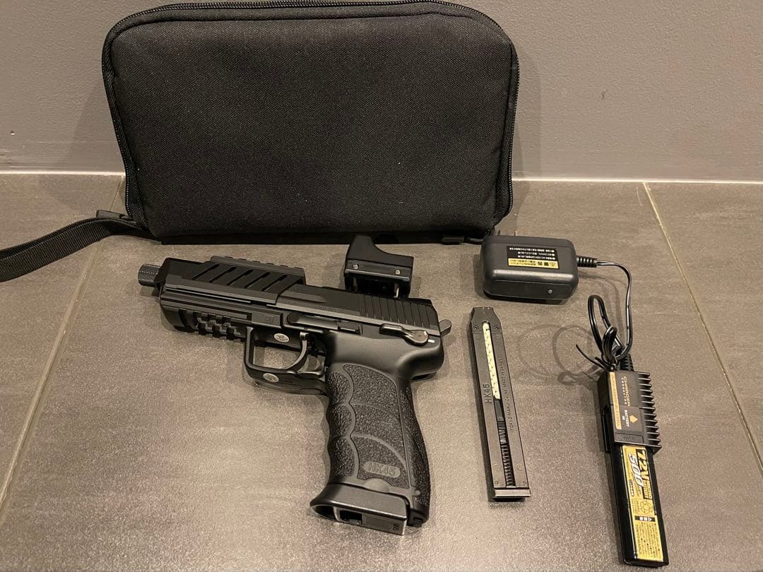 東京マルイ　電動ハンドガン　ハイキャパE ガバメントモデル　バッテリー　セット