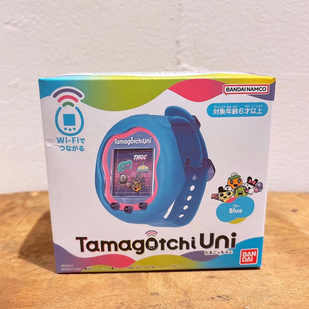 本日限り★Tamagotchi Uni blue たまごっち ユニ バンド付き