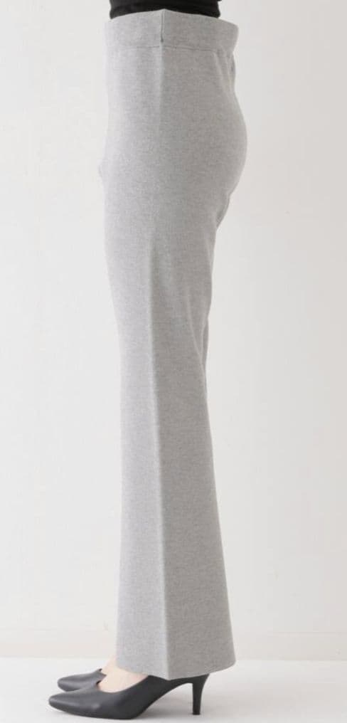 あっこ様　　　　AP STUDIO スムージーニットパンツ　グレー