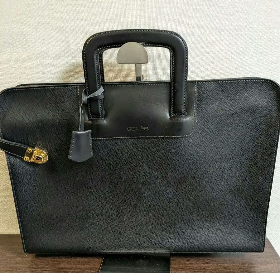 【美品】SOMES SADDLE ソメスサドル ビジネスバッグ
