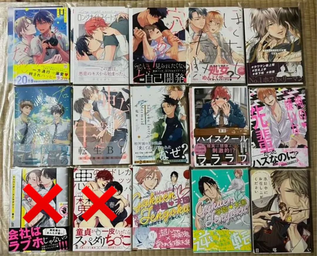 11 BL本まとめ売り　ボーイズラブコミックス　BOYS LOVE COMICS