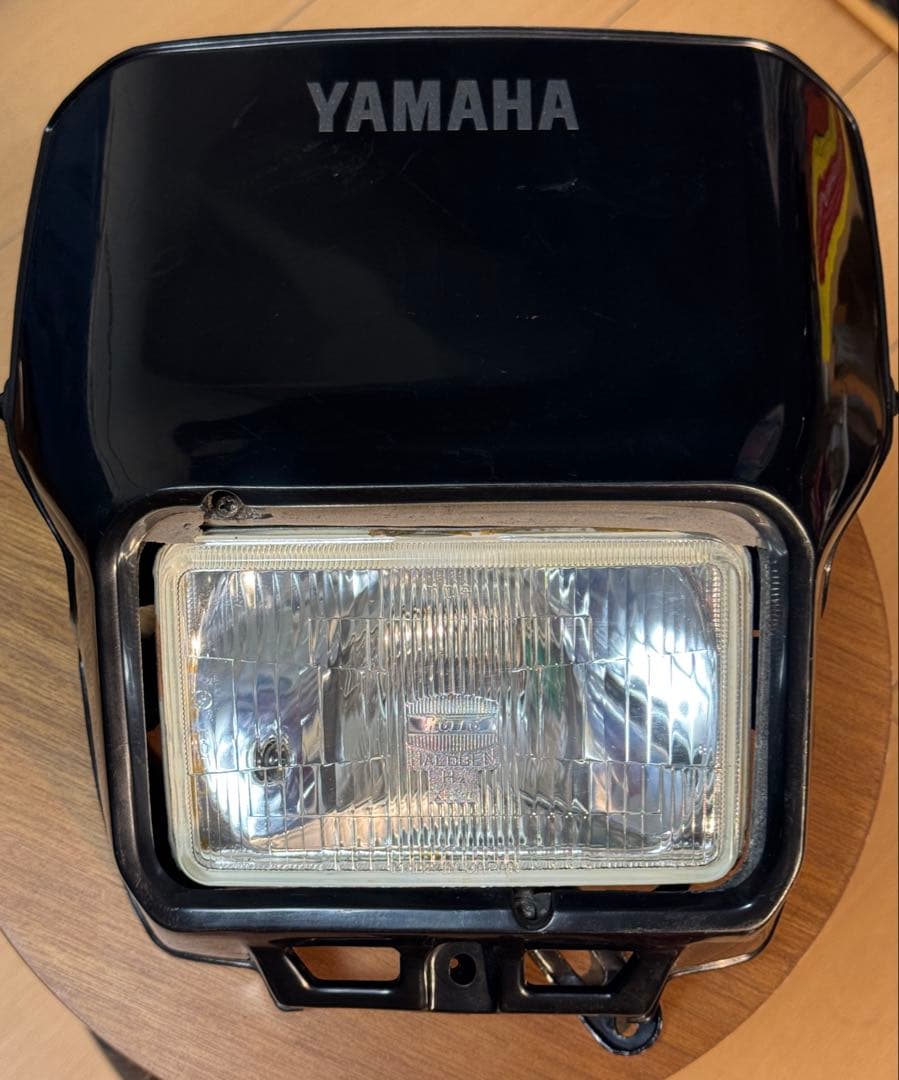 YAMAHA tw200 2JL ヘッドライト 黒