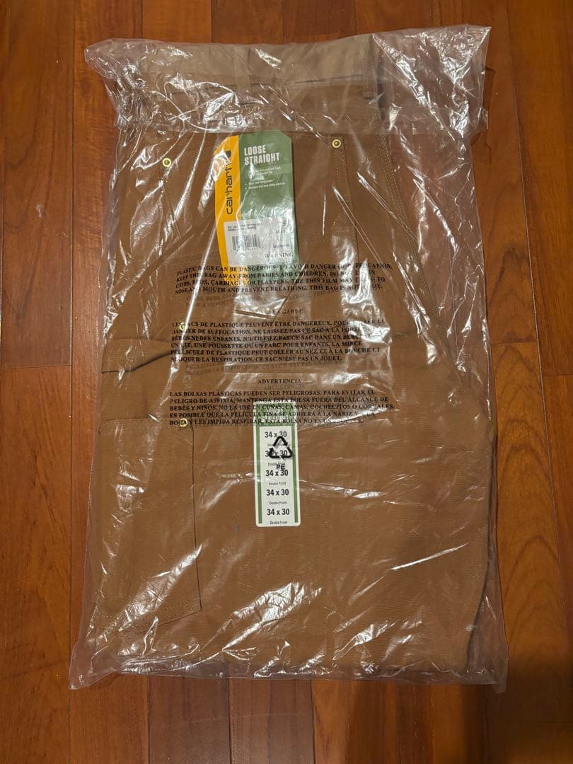 ★新品・ｗ34　カーハート ダブルニーワークパンツ Carhartt ルーズ