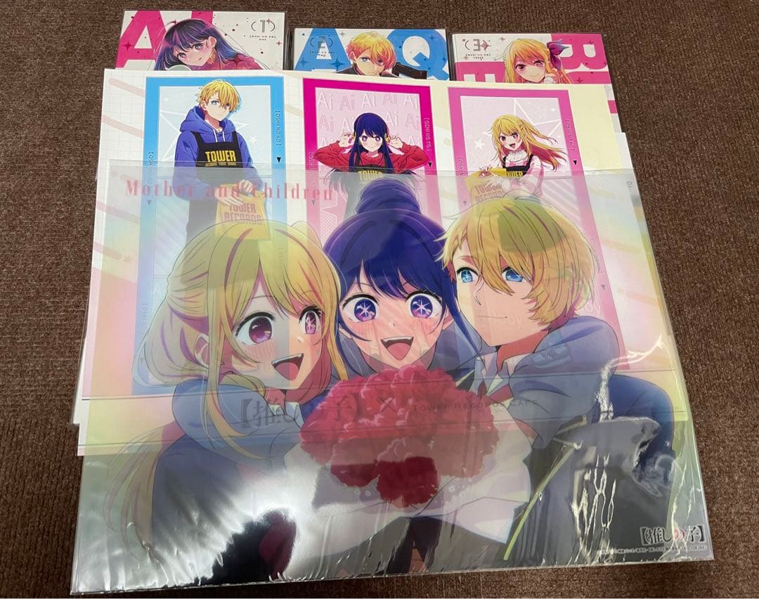 推しの子　dvd 1〜6 全巻セット　クリアポスター　アクリルクロック