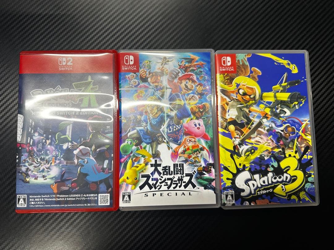 スプラトゥーン3 スマブラ ポケモンZA