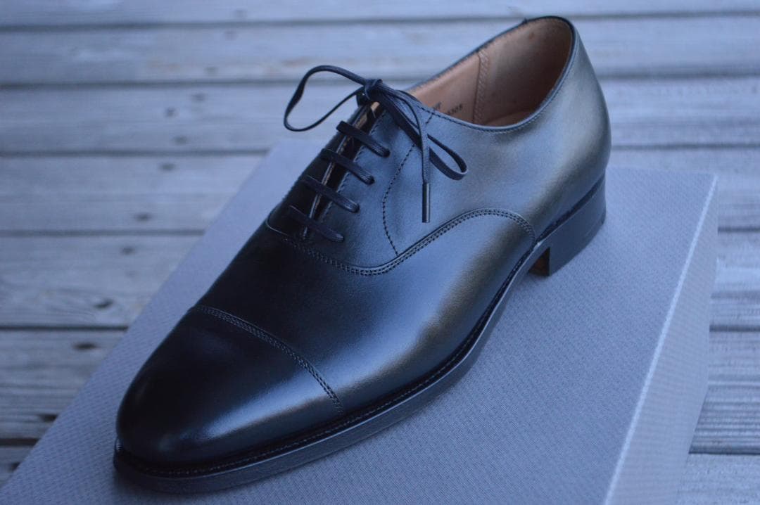 美品　CROCKETT＆JONES　CONNAUGHT　6.5E　ブラック