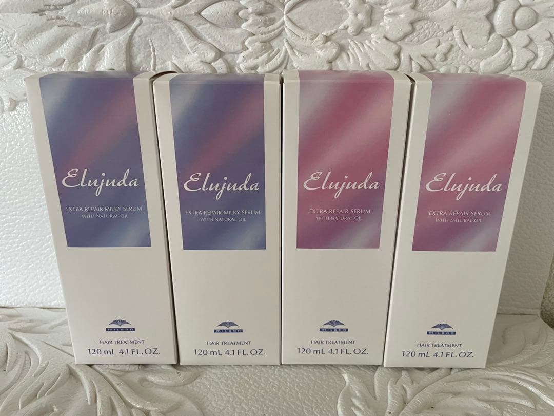 ★４本★エルジューダエクストラリペアミルキーセラム＆エクストラリペアセラム