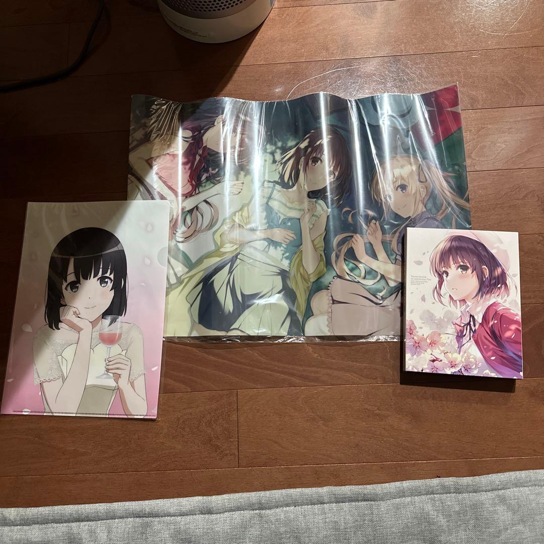 冴えない彼女の育て方fine DVD • A4クリアファイル • クリアポスター