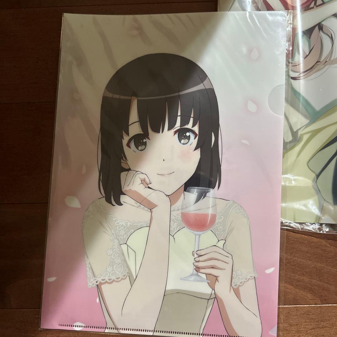 冴えない彼女の育て方fine DVD • A4クリアファイル • クリアポスター