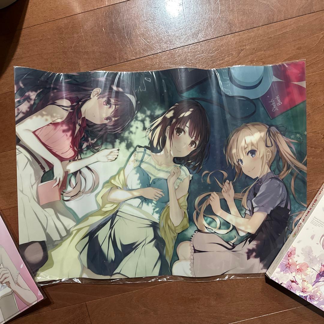 冴えない彼女の育て方fine DVD • A4クリアファイル • クリアポスター