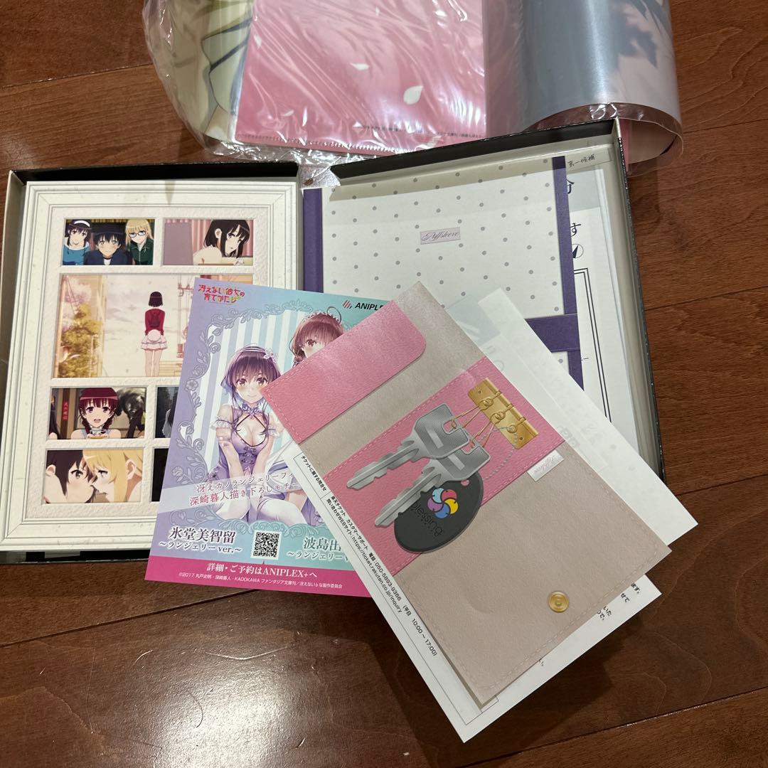 冴えない彼女の育て方fine DVD • A4クリアファイル • クリアポスター