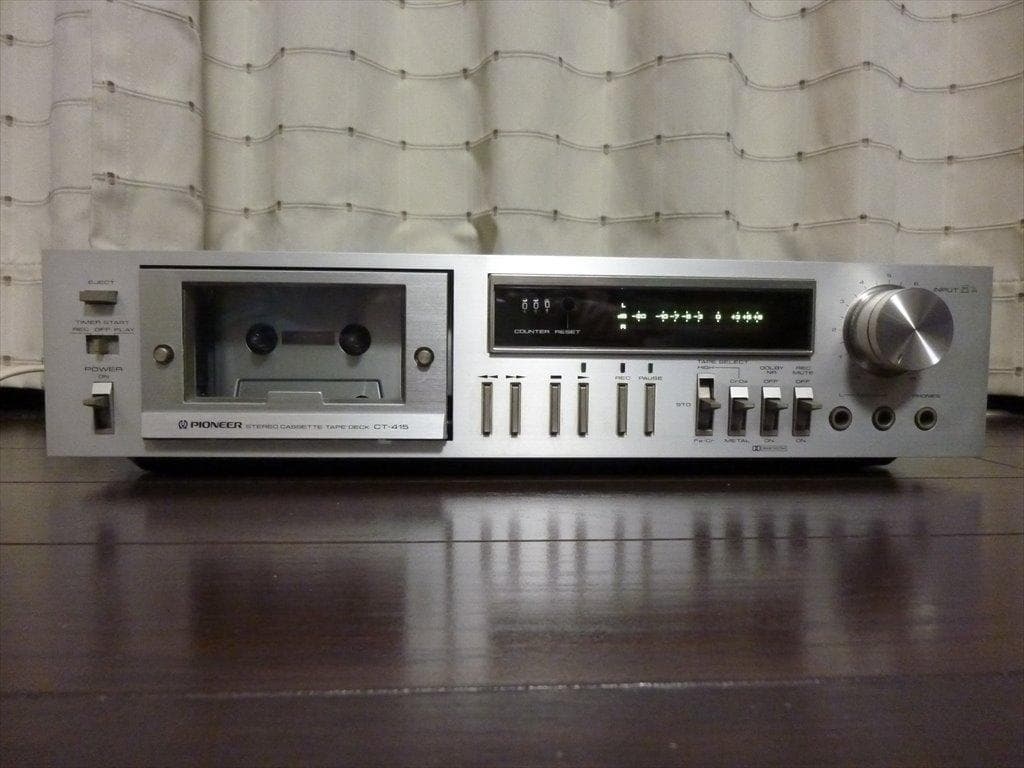 Pioneer パイオニア カセットデッキ CT-415 修理済 全機能動作