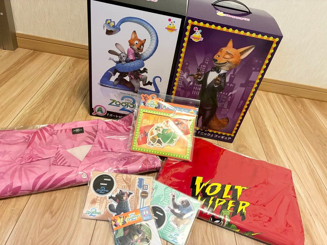 ズートピア　映画　一番くじ　ラストワン　A賞　他