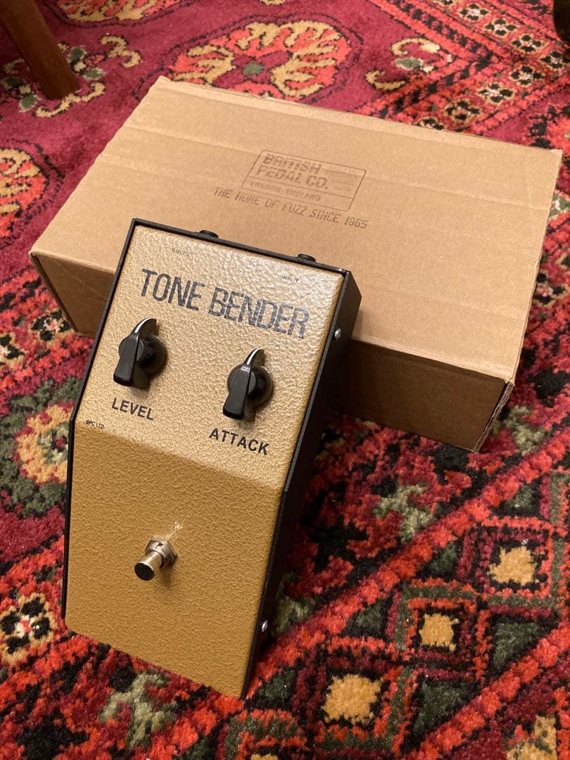TheBritishPedalCompany Tonebender Mk1 後期