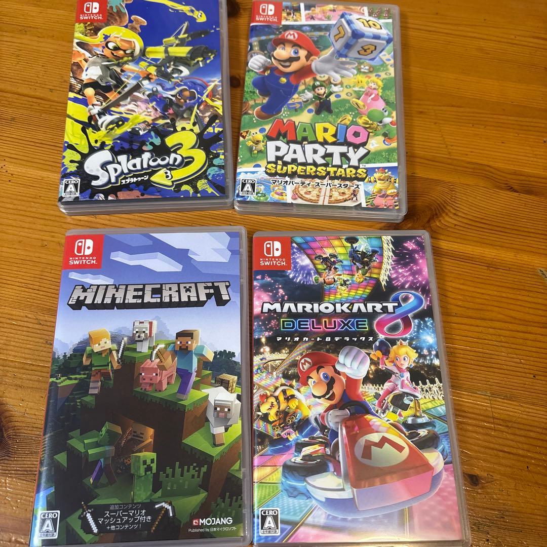Nintendo Switch ソフトセット 4本